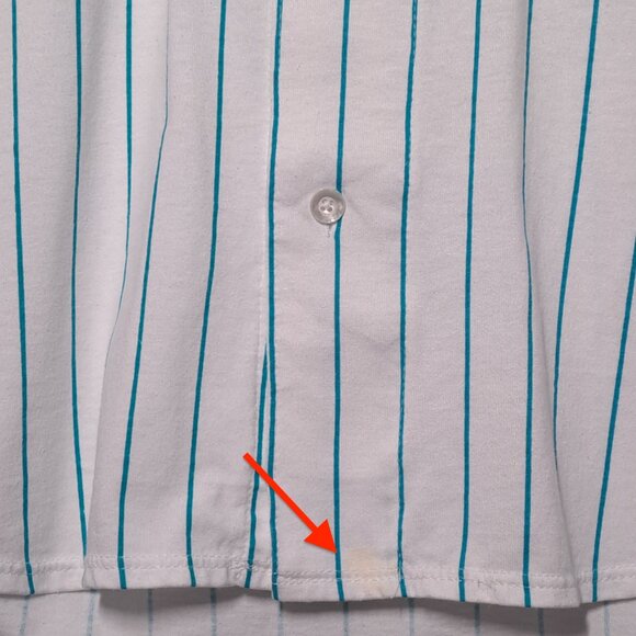 VINTAGE Andre Dawson Florida Marlins USED Jersey: DISTRESSED, XL, 8, Baseball PM - Picture 8 of 10